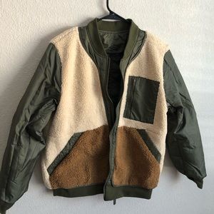American Eagle Reversible Bomber Jacket